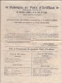 Advertisement, in French, for a dealer in fireworks Advertisement, in French, for a dealer in fireworks
