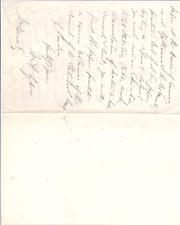 Autograph Letter signed "W.H. Sykes", Indian Army officer