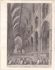 Two engravings of the Commemoration of Handel