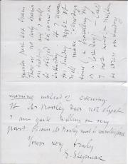 Autograph Letter Signed S. Stepniak 