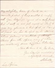 Autograph Letter Signed ('Melville') from Robert Dundas, 2nd Viscount Melville