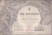 Large 1915 Admiralty chart of 'The Bosporus ...'