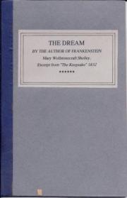 The Dream. By the Author of Frankenstein. 