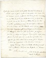 Autograph Letter Signed, Amédée de Willot [un comte et général de la Révolution 