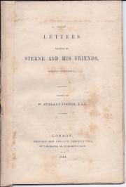 Seven Letters written by Sterne and his Friends