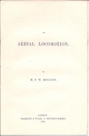 On Aerial Locomotion