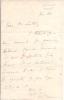 Autograph Note Signed F D Maurice, theologian, to Mr  [Southey?].