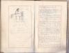 Original unpublished autograph poem illustrated and illuminated in colours