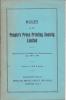 Rules of the People's Printing Press Society