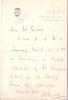  Autograph Note Signed "F D Lugard", colonial administrator, 