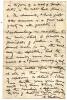 Autograph Letter Signed R Cobden [reformer] on taxation and customs duty