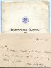 Autograph Note Signed  by Graham Greene's father, Berkhamstead School Handbook