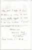  Letter Signed from the politician and philanthropist William John Evelyn 